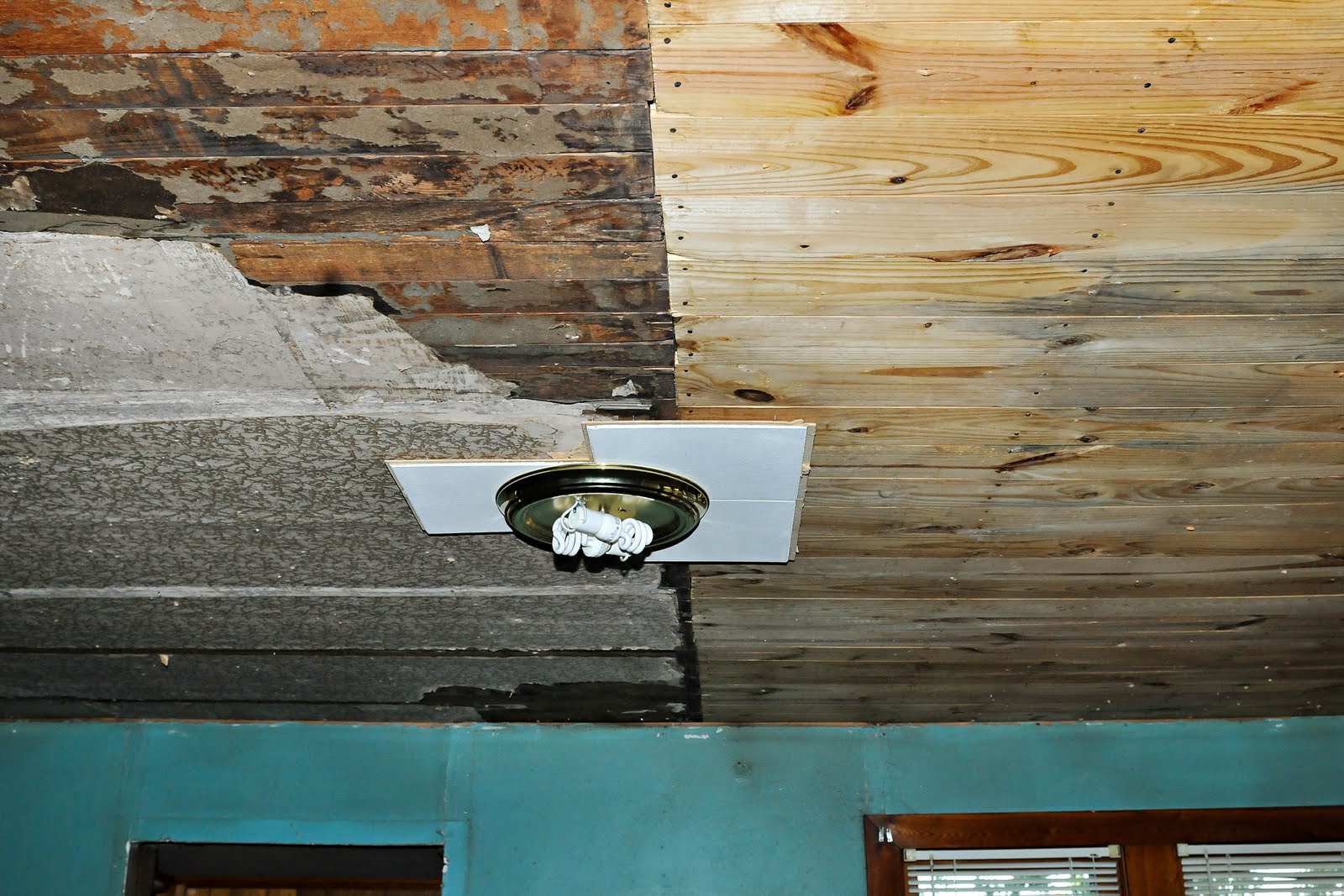 My Old Country Home Faux Tin Tile Ceiling Reveal