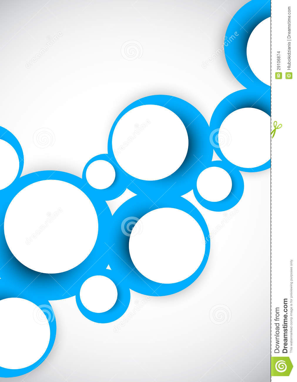 29 Circles Blue Abstract Background HD Wallpapers