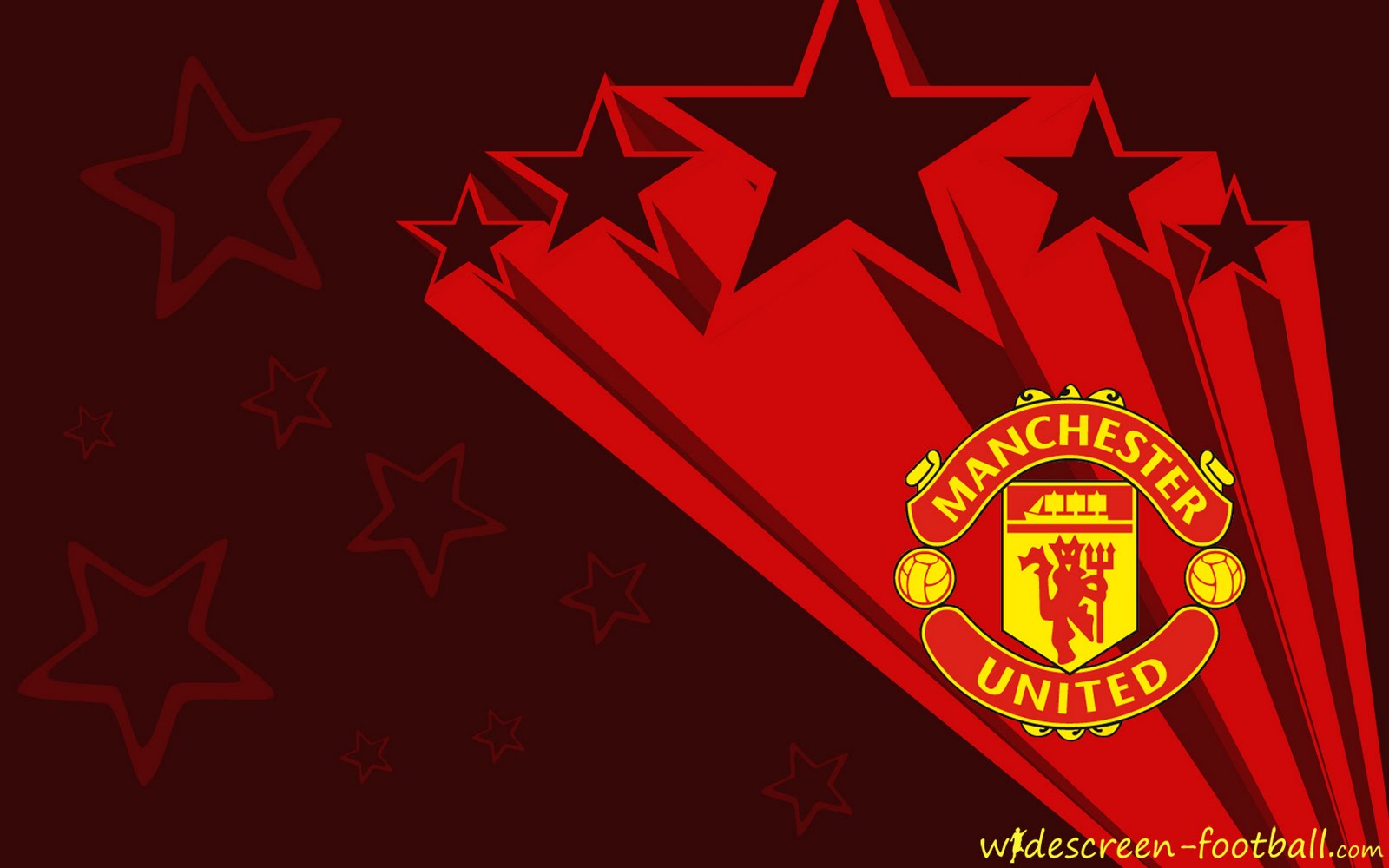 Man U Logo Wallpaper Manchester United