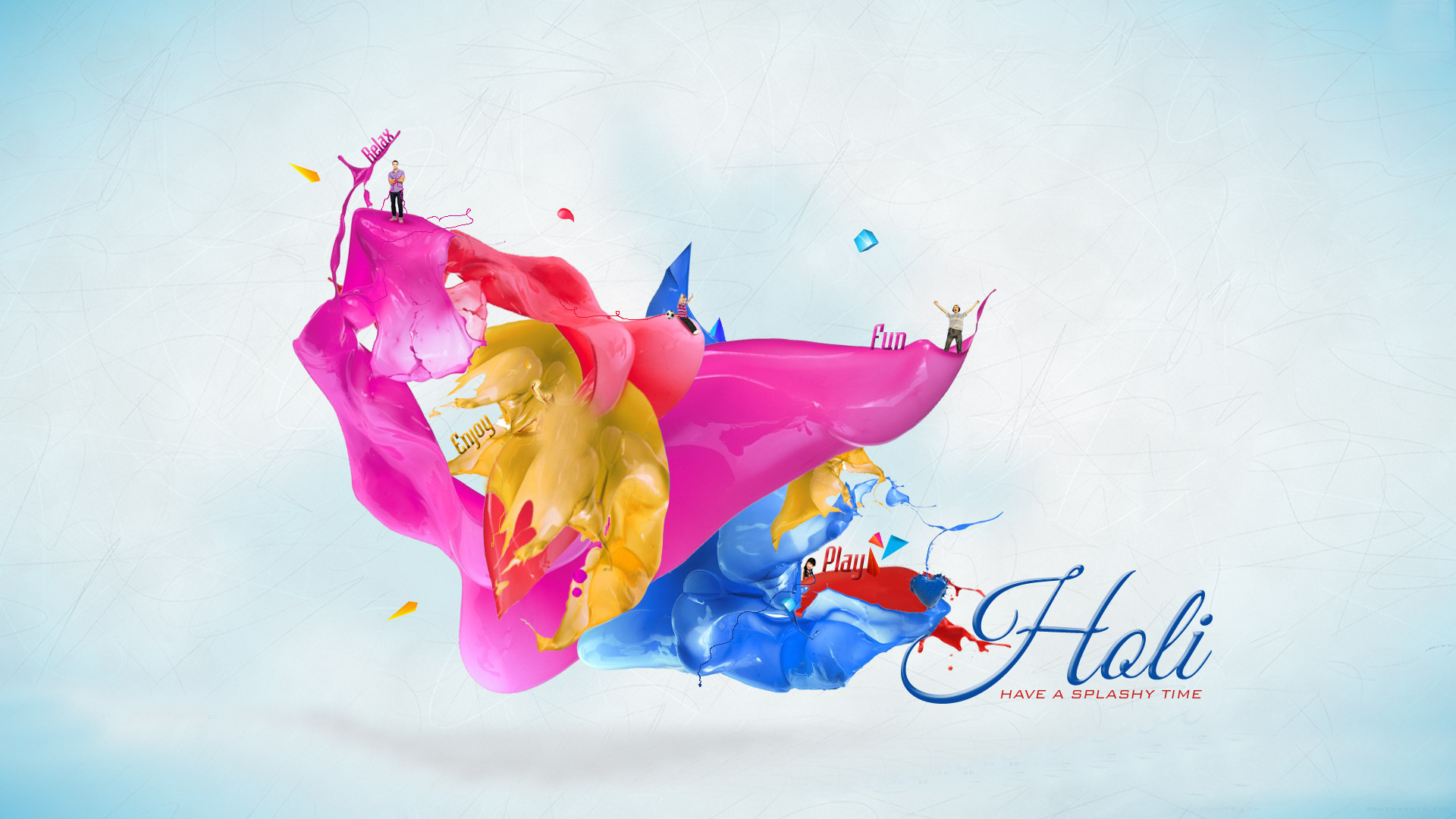 Holi Full HD Wallpaper And Image