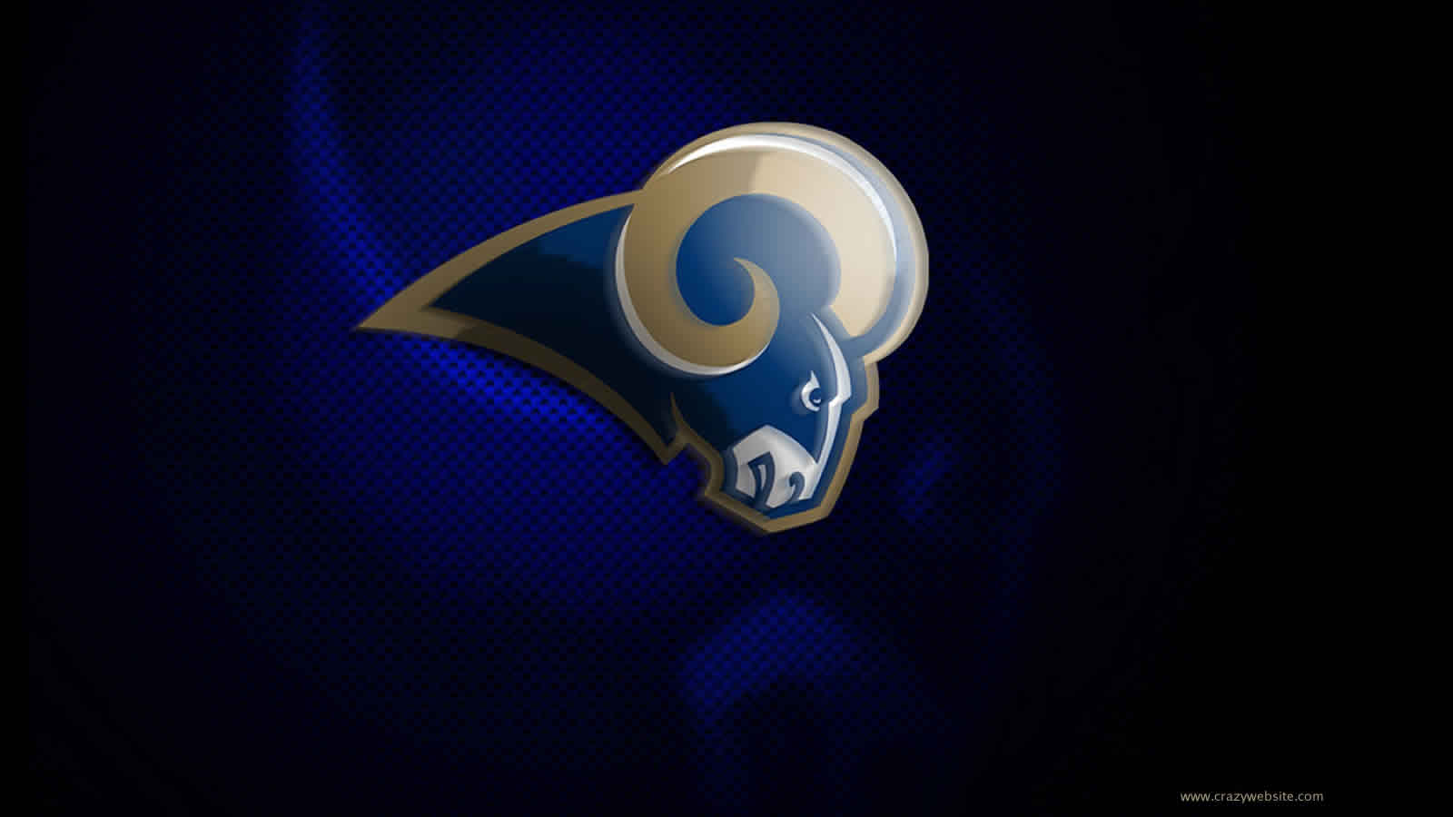 St Luis Rams Ram Head Football Team Logo Wallpaper Click Thumbnail