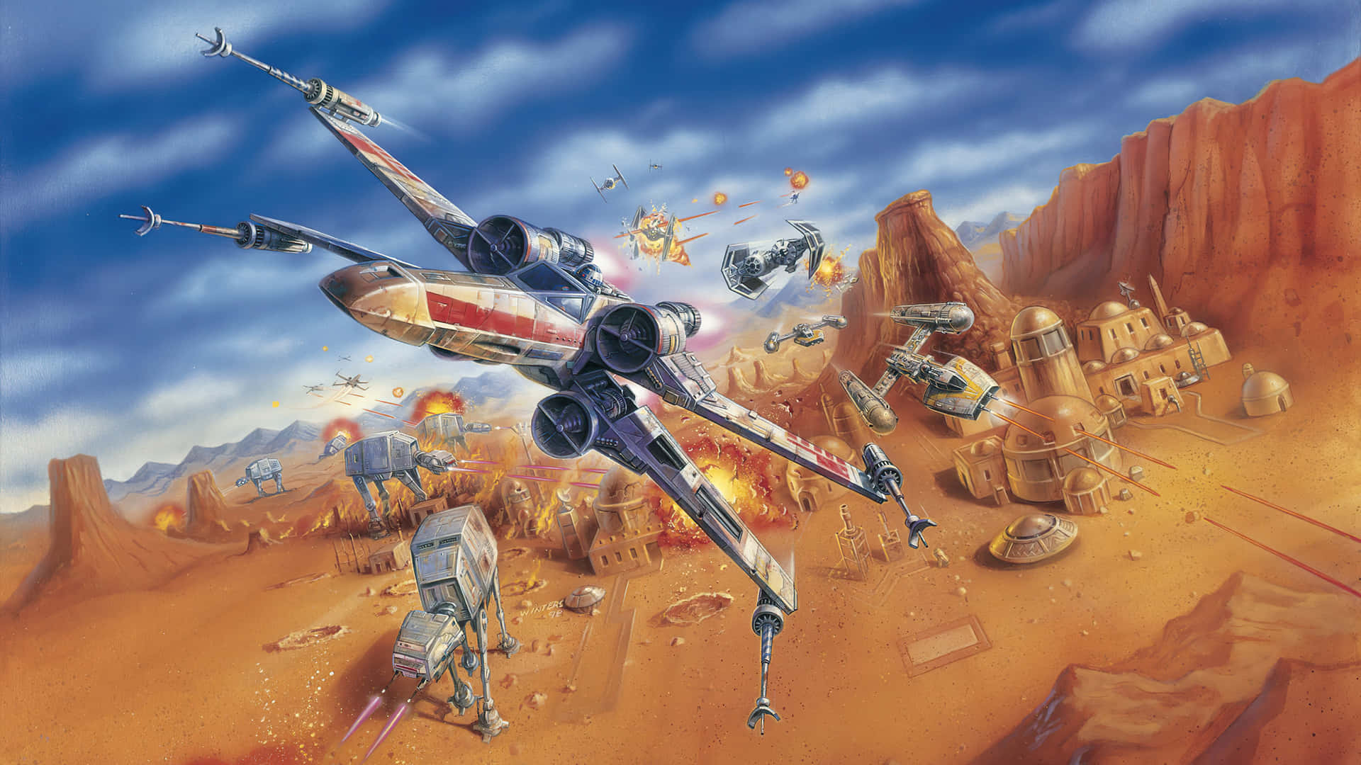 Star Wars X Wing Wallpaper