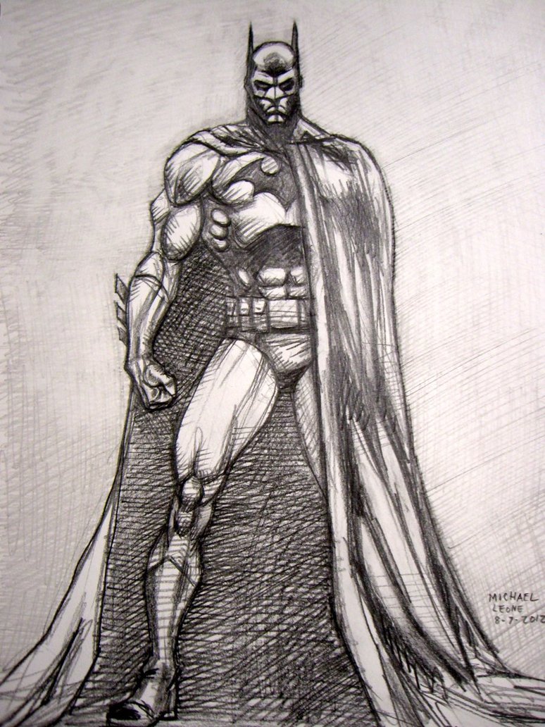 Batman After Jim Lee By Myconius