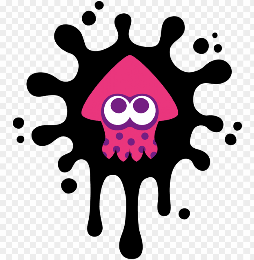 Splatoon Squid Png Logo Image With Transparent