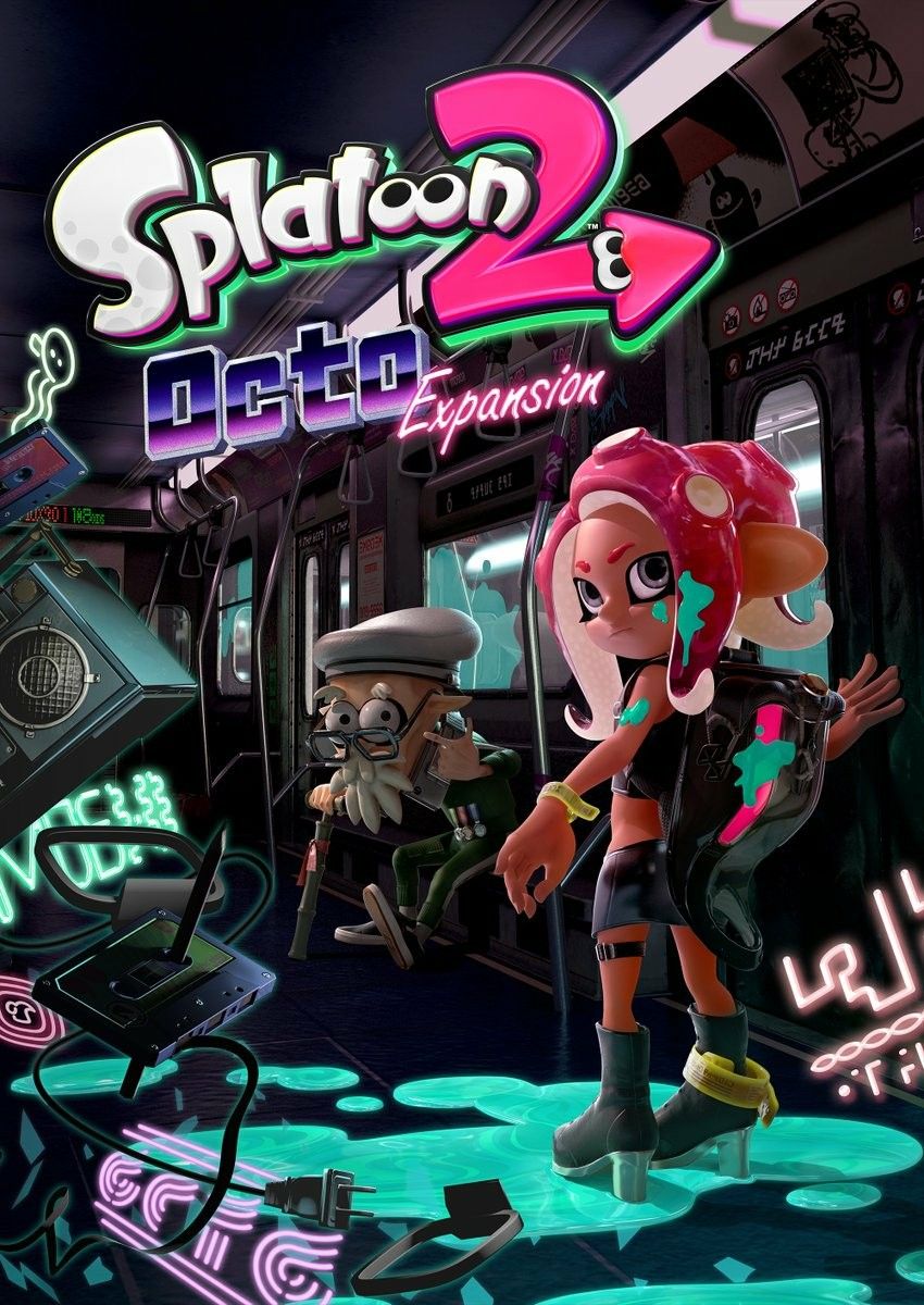 Splatoon Octo Expansion Cover Nintendo Games Video