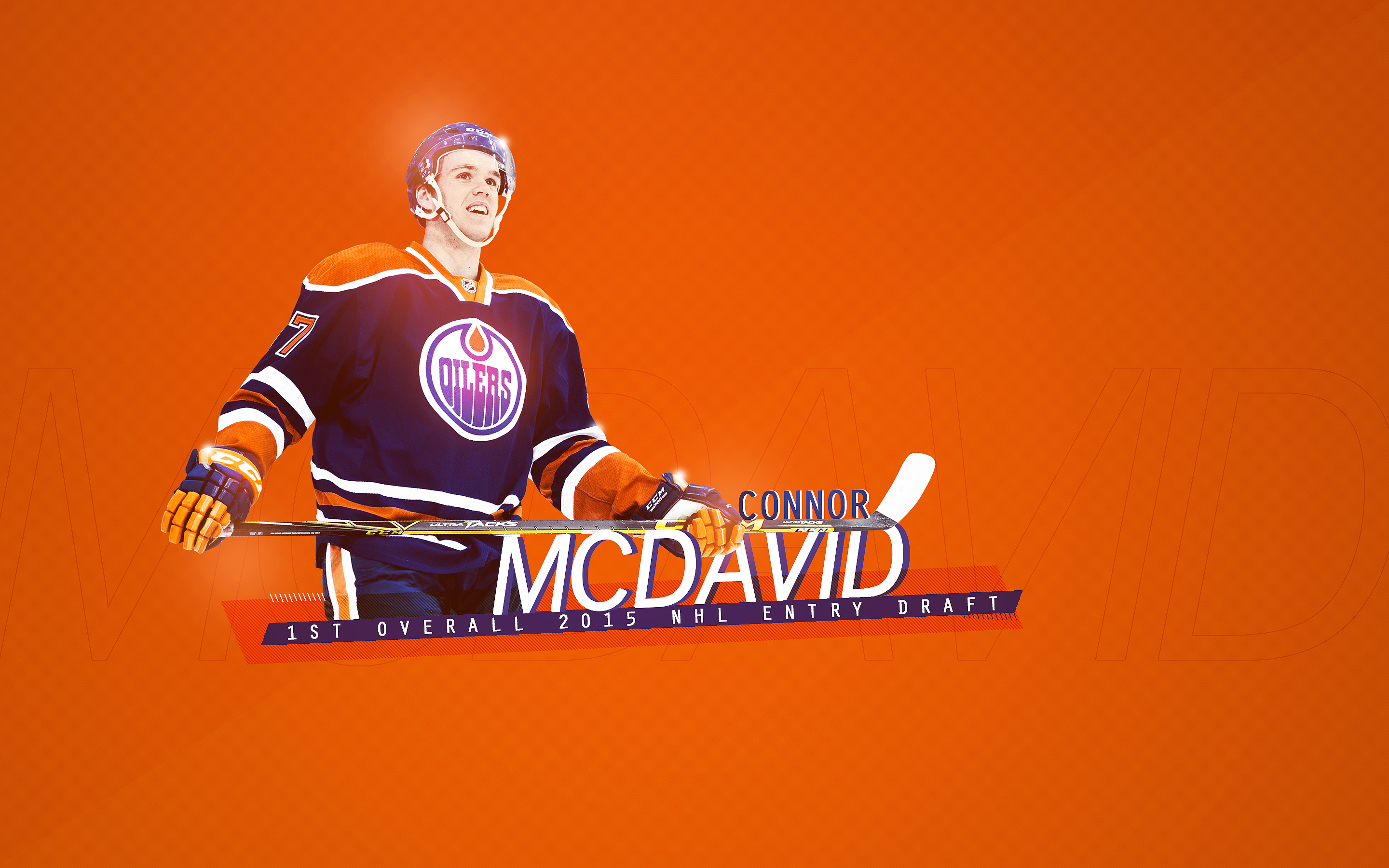 Connor Mcdavid Edmonton Oilers Desktop Wallaper HD By