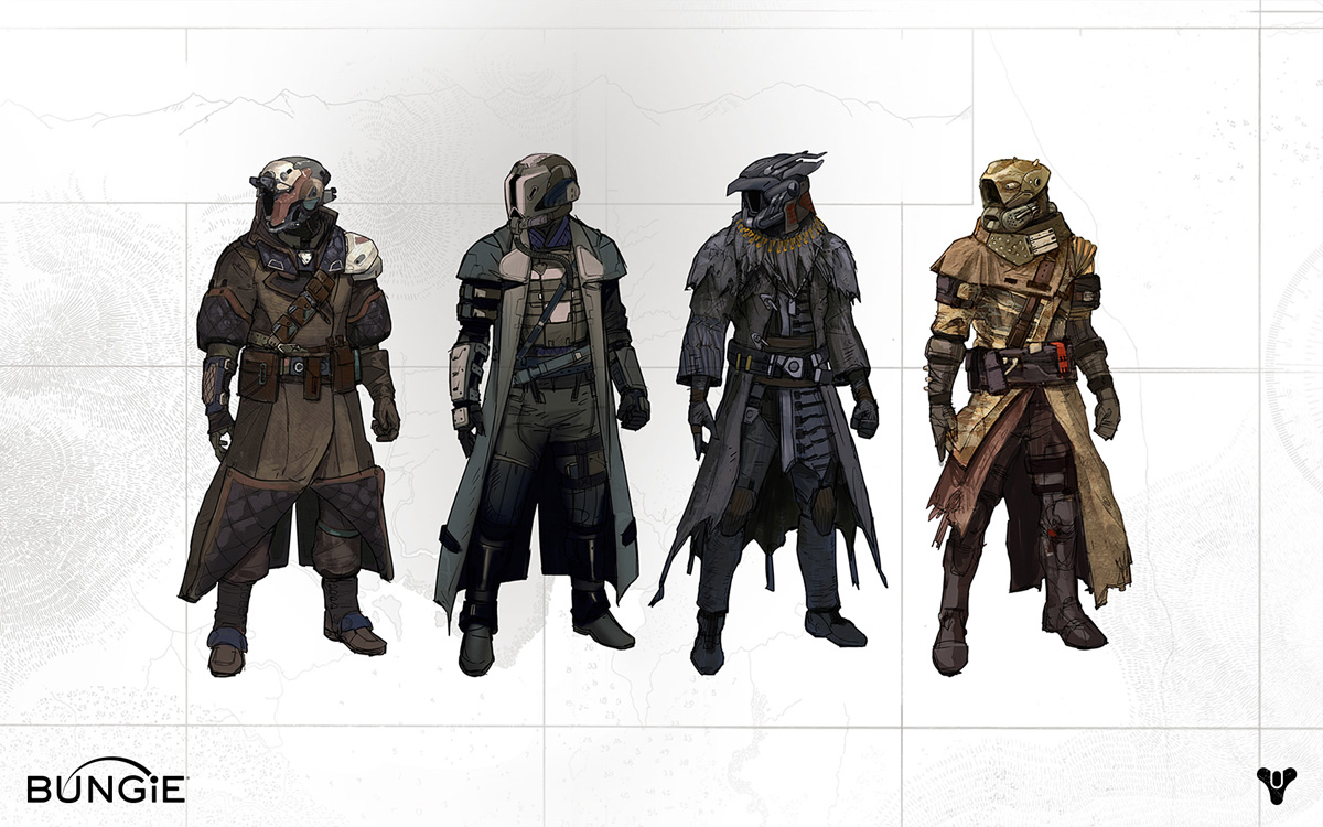  Concept Character Concept Art Collection Destiny Concept Character