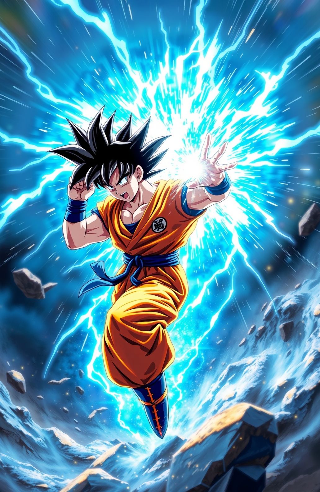 Goku Kamehameha Wallpaper