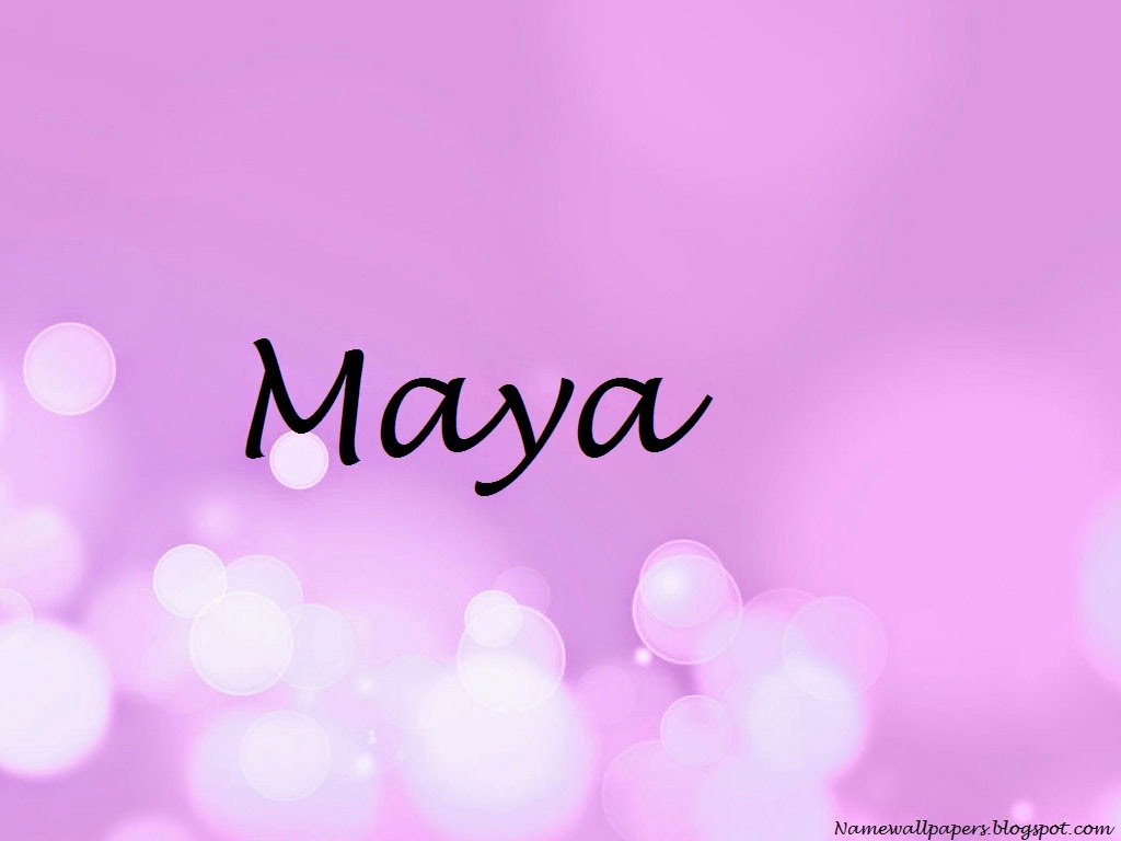 Maya Name Wallpaper Urdu Meaning