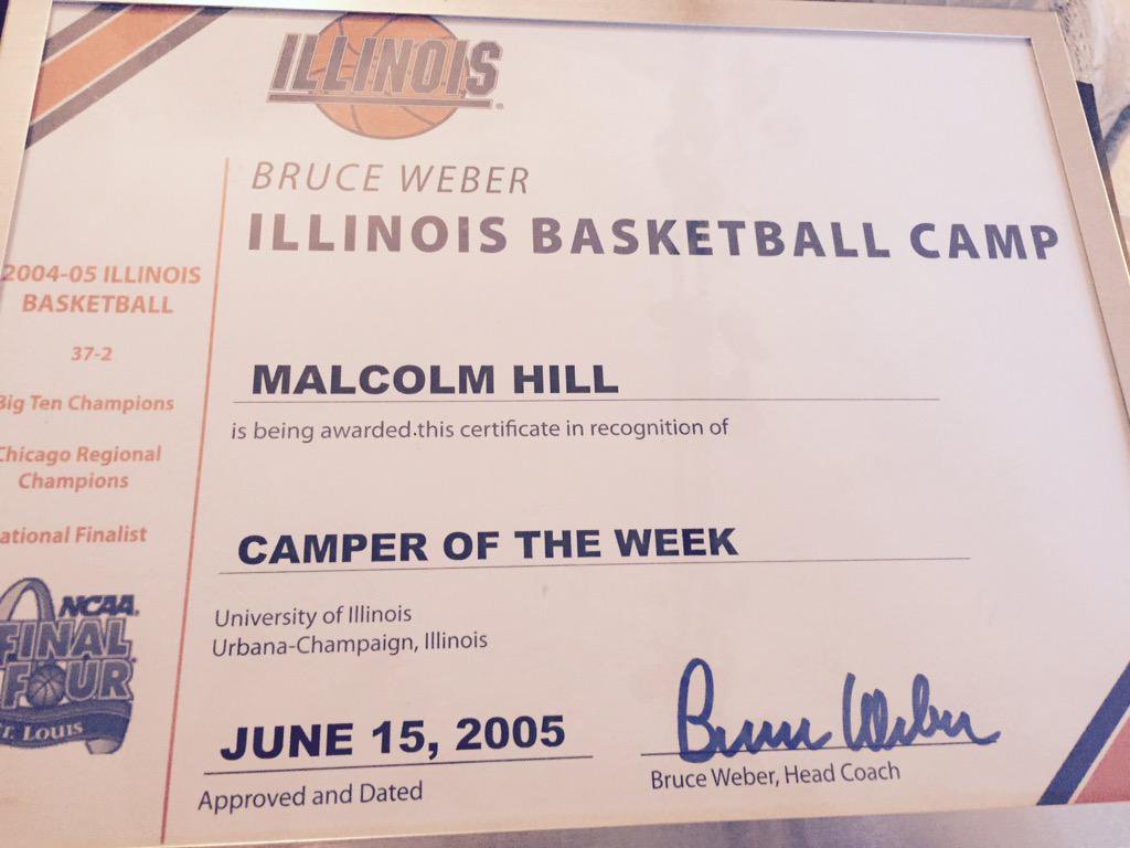 Malcolm Hill On Back To When I Was A Camper T Co