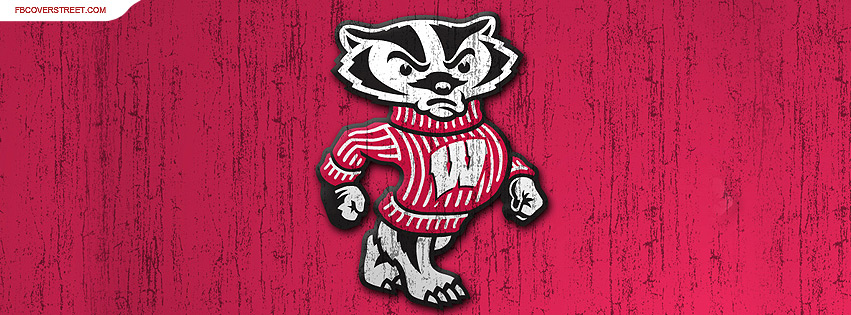 University of Wisconsin Badgers Rough Logo Wallpaper