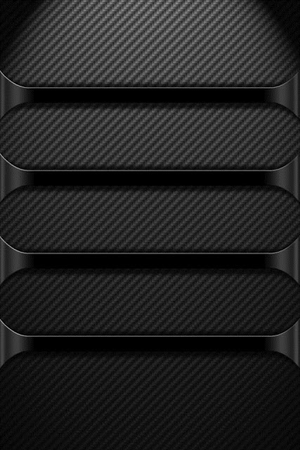 Black Chrome HD iPhone4 Wallpaper