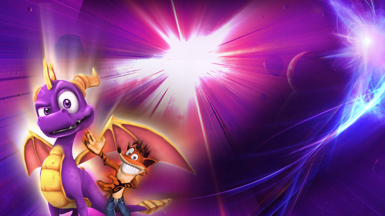 Crash And Spyro HD By Wizardum