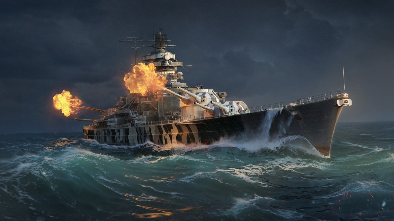 HD Background World Of Warships Game Wargaming War Wallpaper