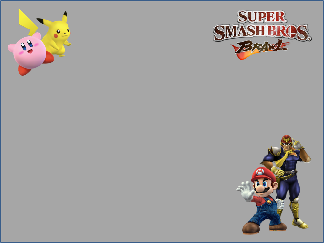 Super Smash Bros Brawl Wallpaper By Mariofanforevah