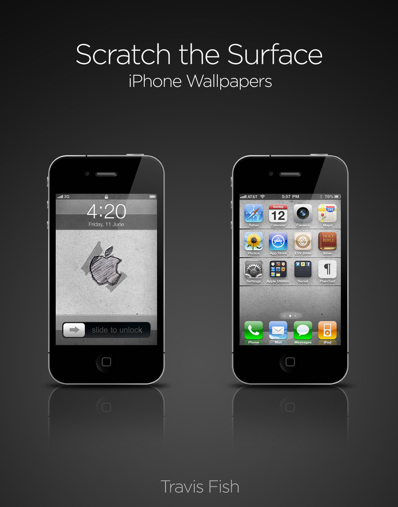 Ios Wall Scratch The Surface By Travisfish
