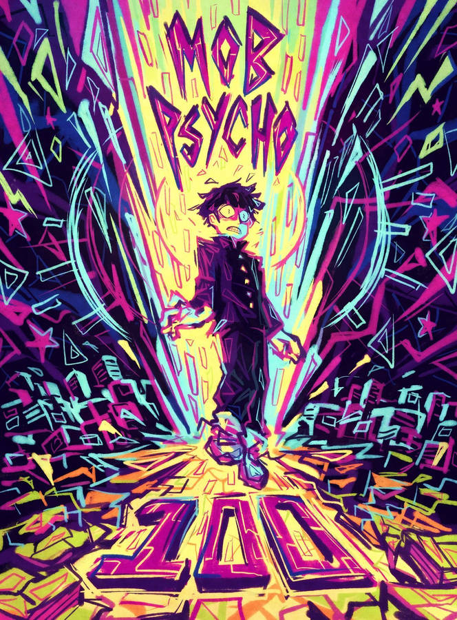 Free Download Anime Mob Psycho 100 Mobile Abyss 750x1334 For Your