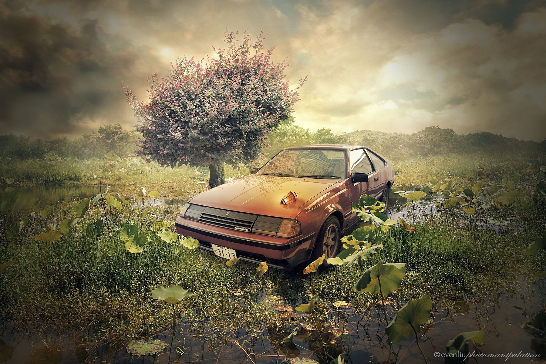 The Car By Evenliu Photomanipulation On 500px Magical Image Of