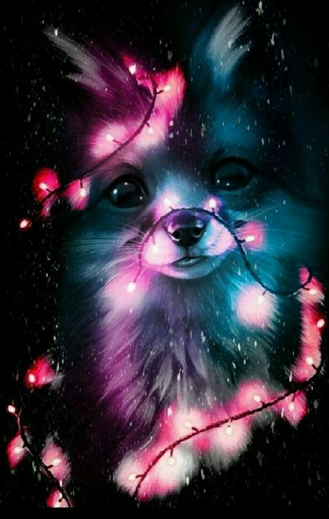 Galaxy Animals Wallpaper