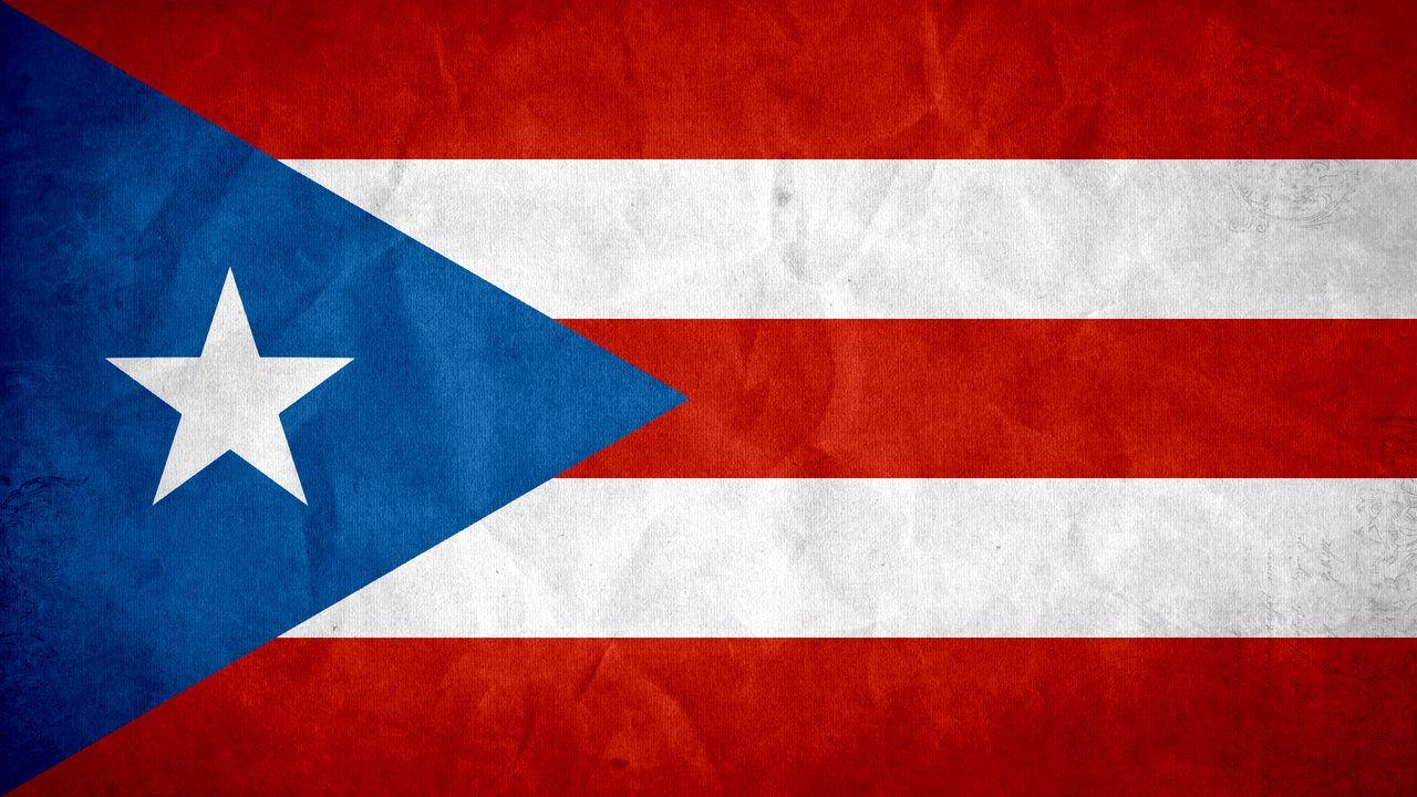 Puerto Rico Flag Wallpaper Top