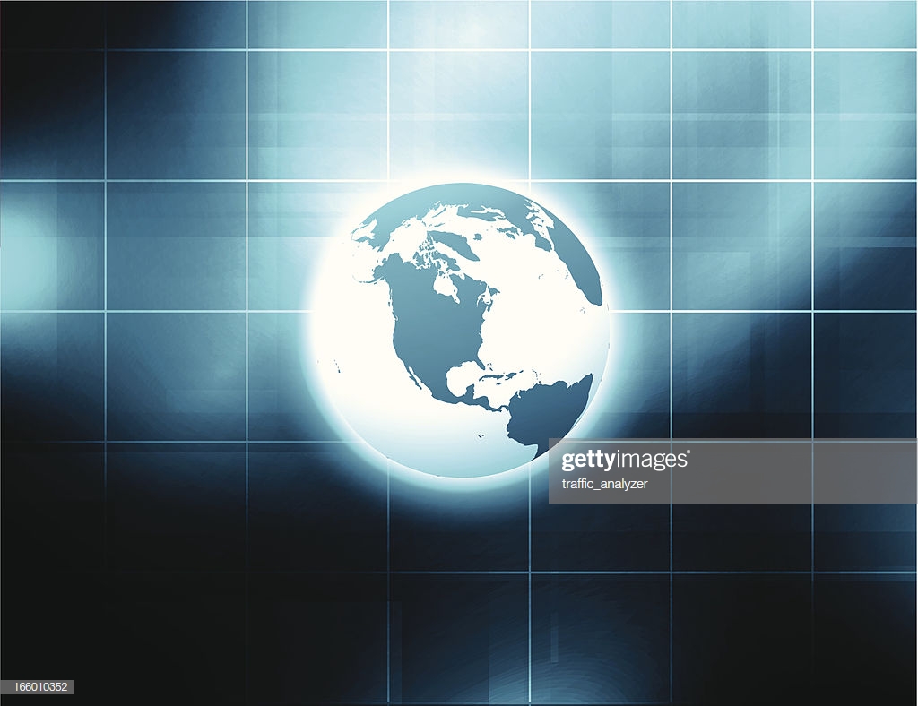 Abstract Blue Globe Background High Res Vector Graphic Getty Image