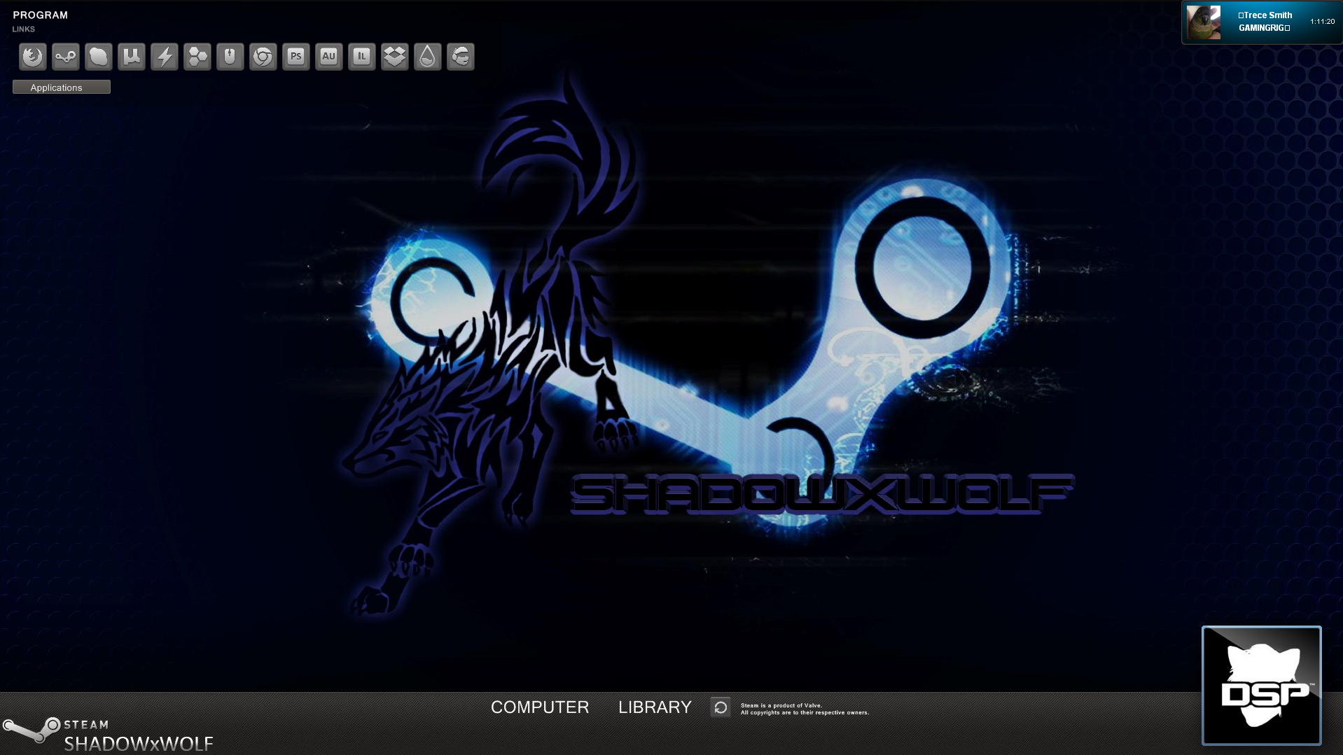 Steam Os Wallpaper Concept By