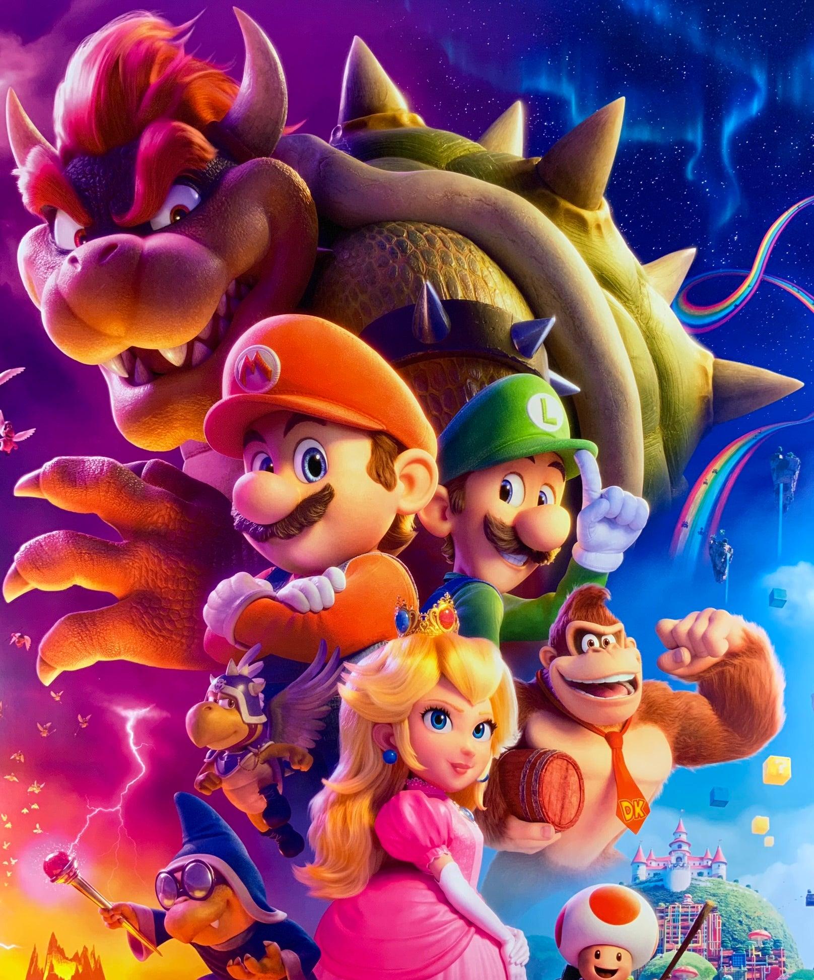 The Super Mario Bros Movie Original Poster Art
