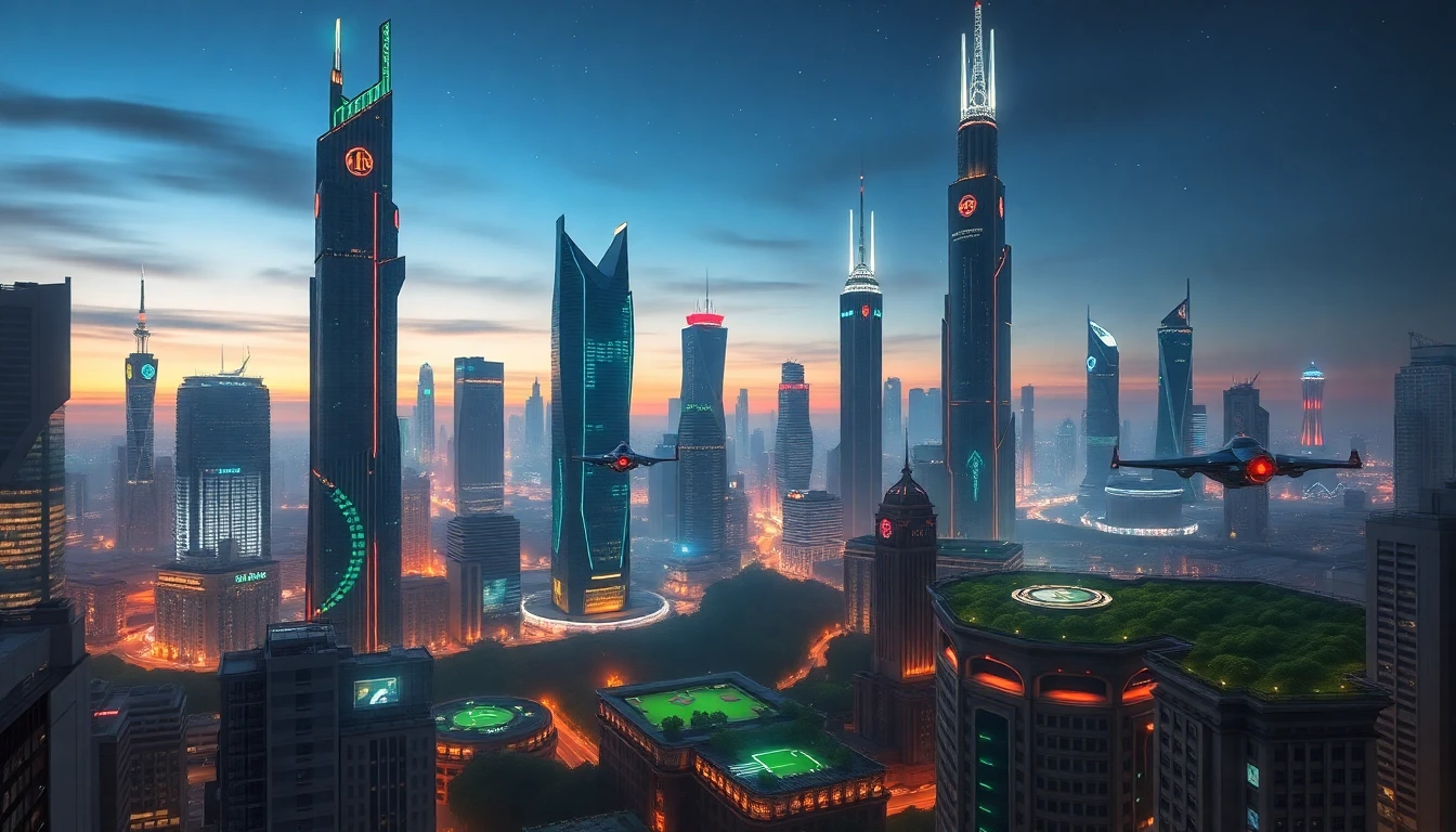 Futuristic City Wallpaper