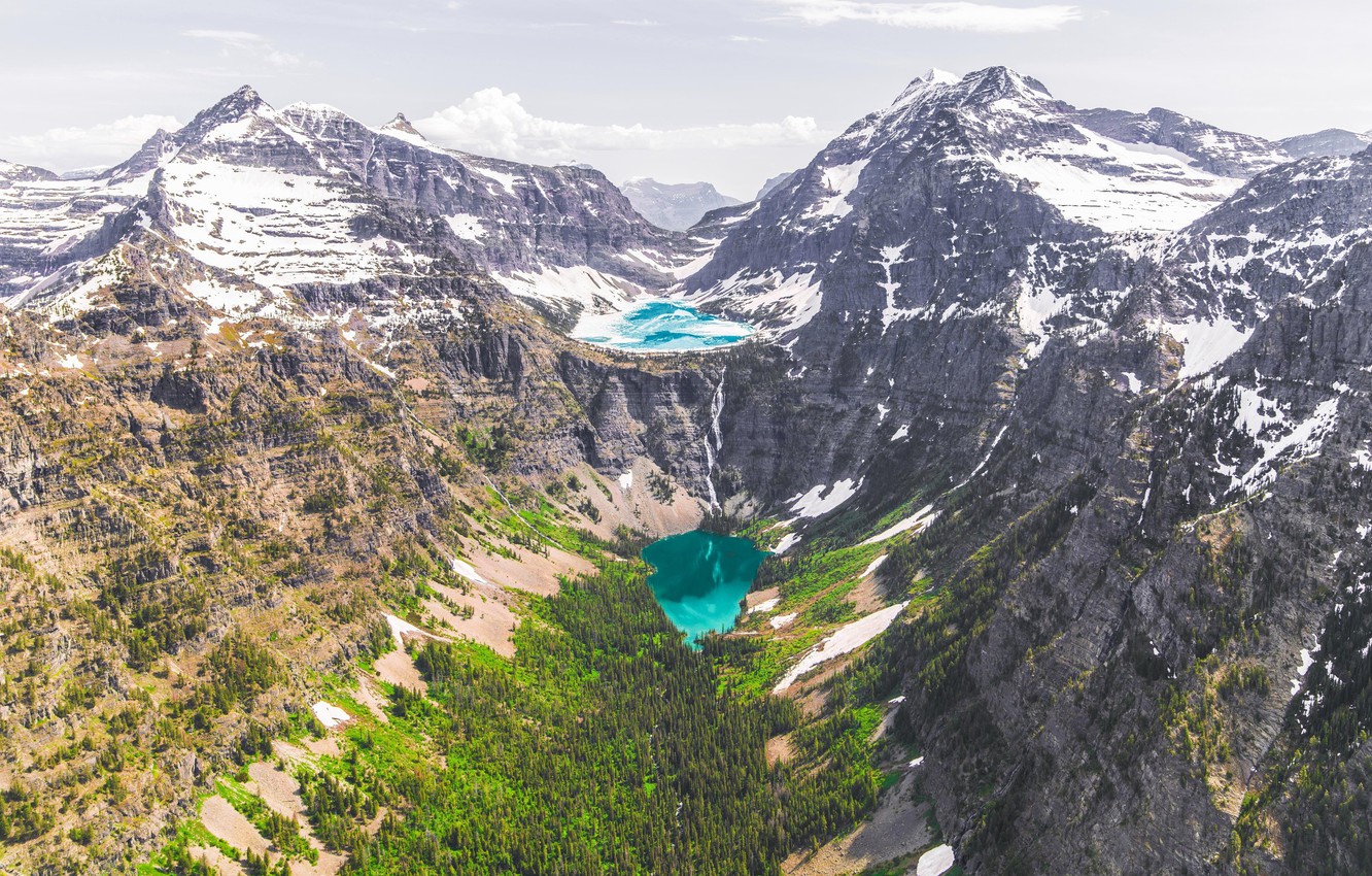 Wallpaper Nature Mountains Usa Landscape Glacier National Park