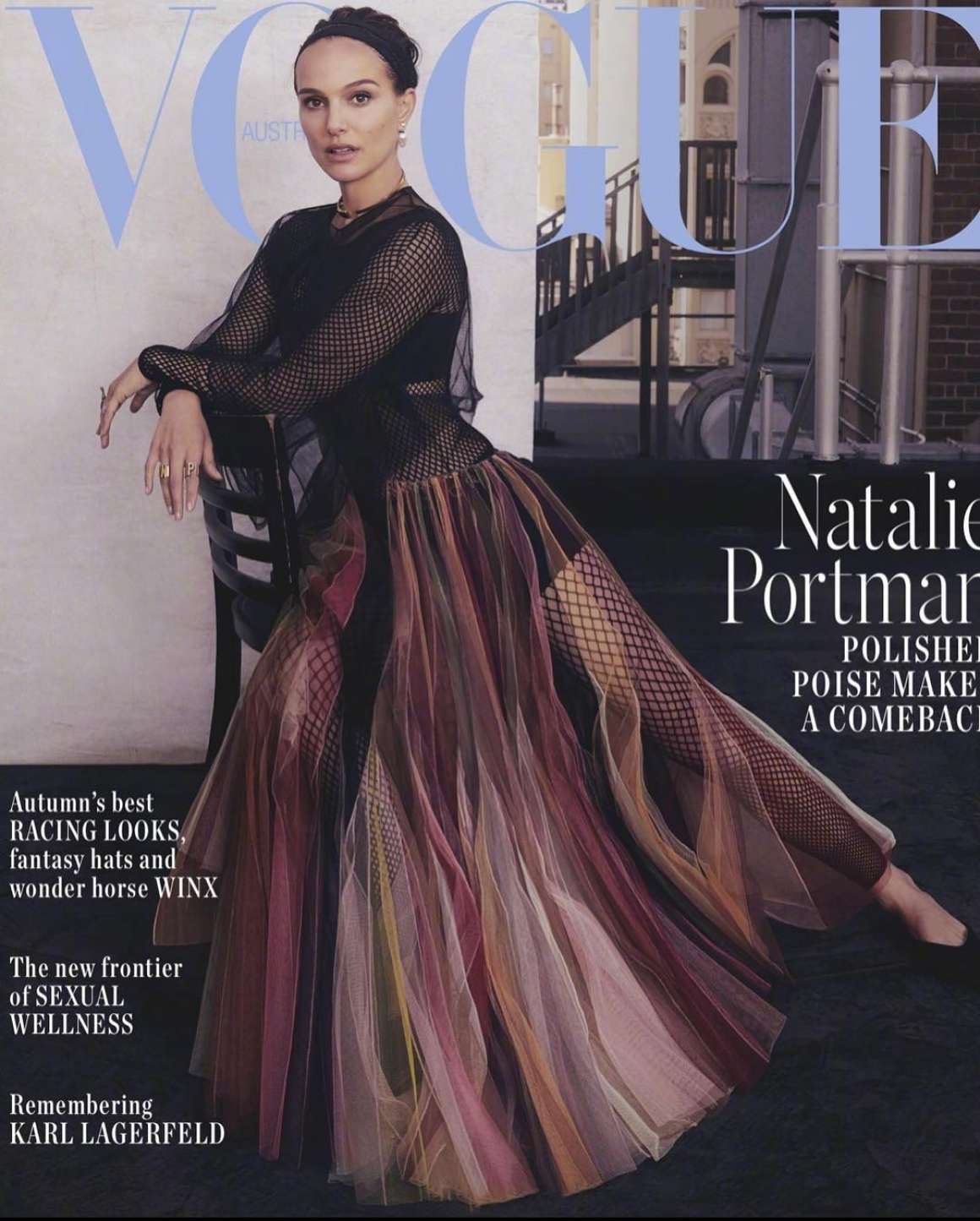 Natalie Portman Image For Vogue Australia April