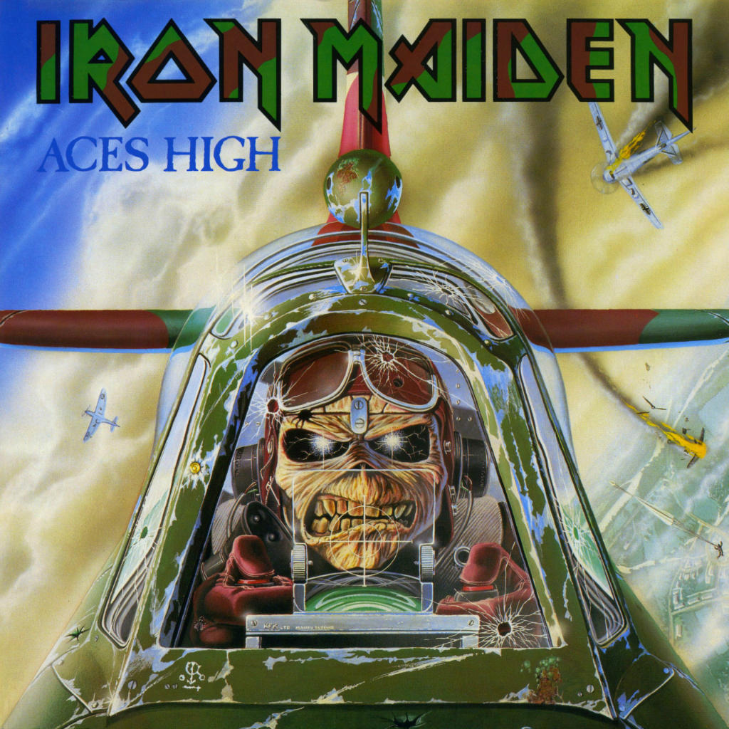  Spitfire for the cover art of Aces High Image Credit Iron Maiden