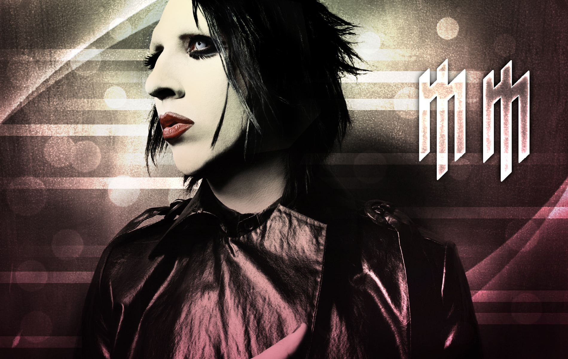 marilyn manson and the spooky kids wallpaper