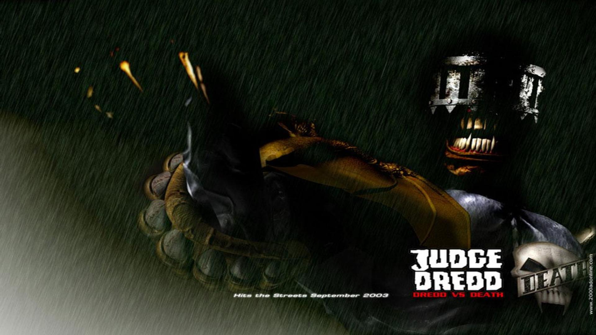 Judge Dredd Vs Death Wallpaper