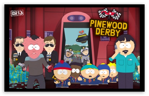 South Park Pinewood Derby HD Desktop Wallpaper Widescreen High