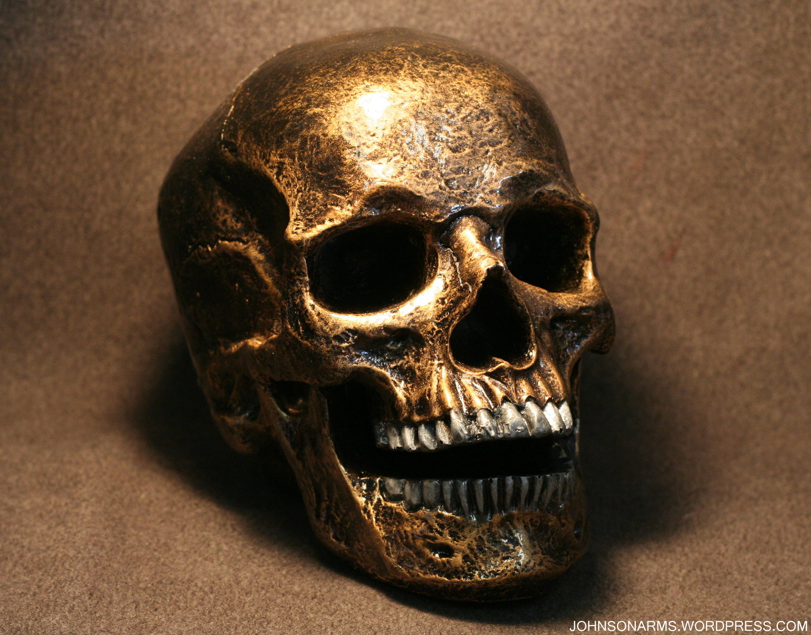 Steampunk Skull Wip By Johnsonarmsprops