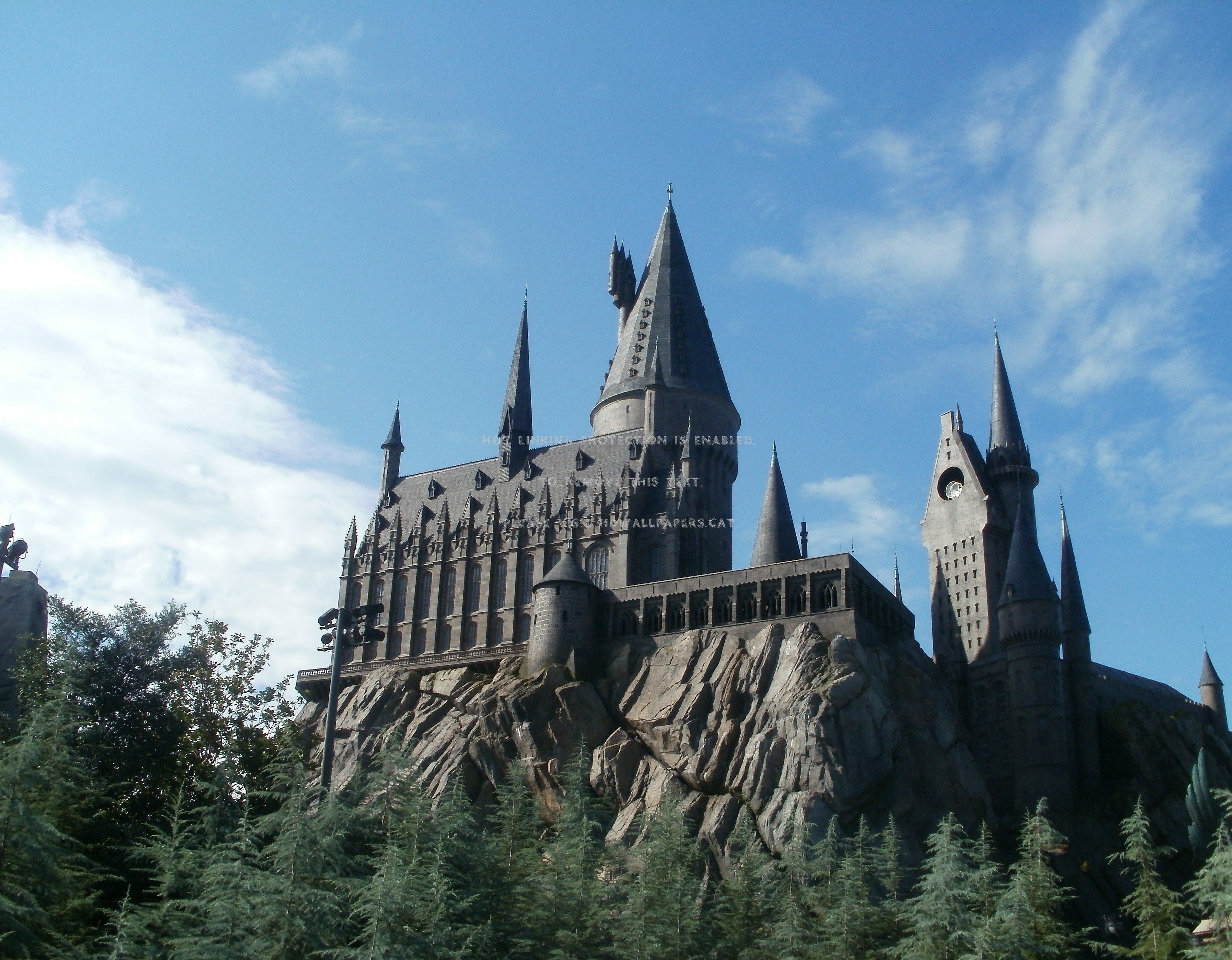 Hogwarts Castle Puter Wallpaper On