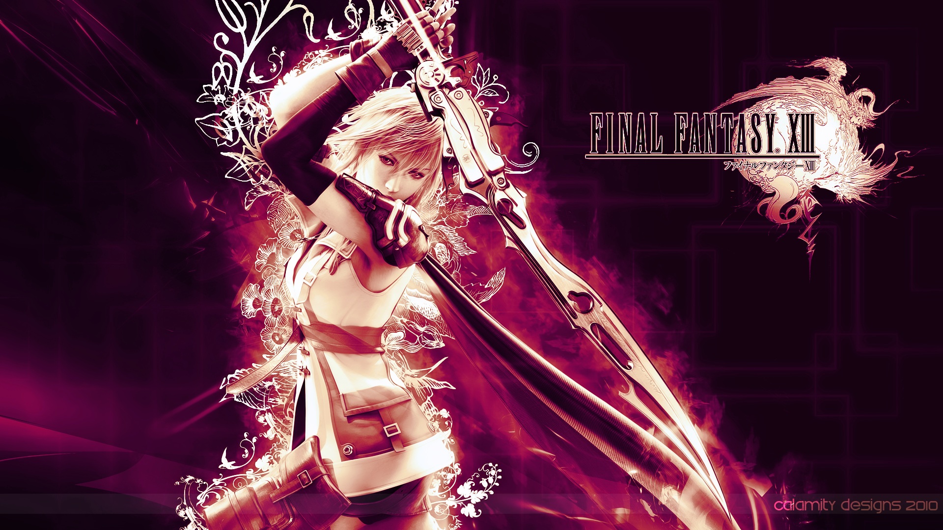 Lightning Final Fantasy Xiii Wallnen Wallpaper
