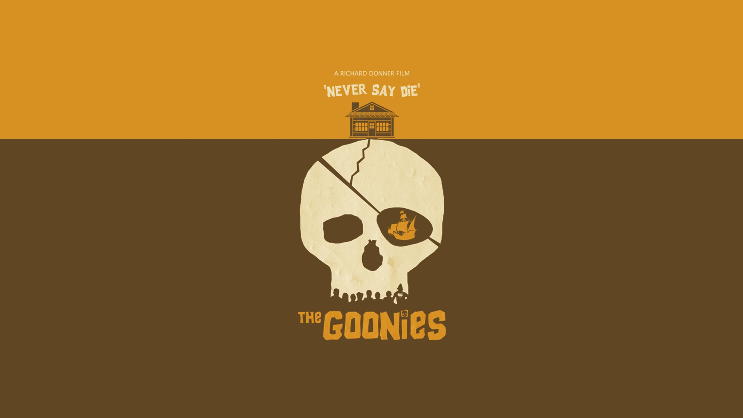 The Goonies Movie Poster Wallpaper Background