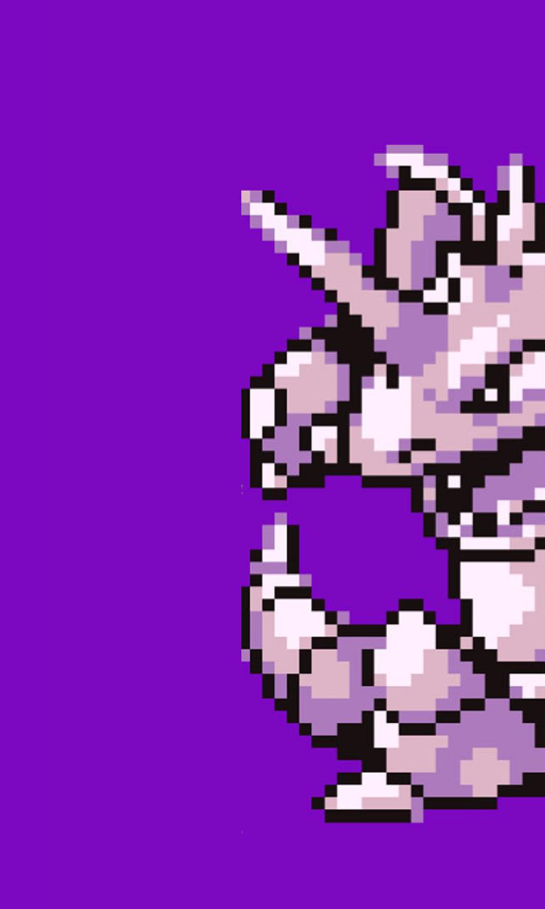 Pokemon Nidoking Purple Background