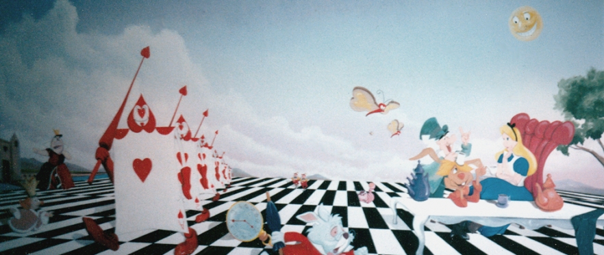 Alice In Wonderland 3d Mural Art Interior Murals Design Memphis
