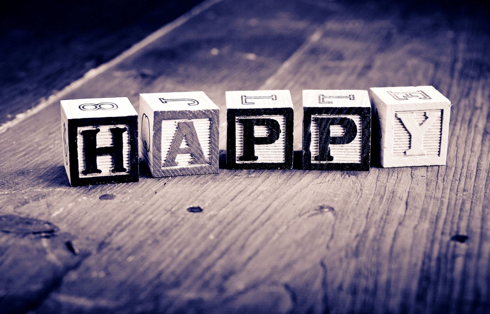 Miscellaneous Mood Happiness Happy Blocks Letters