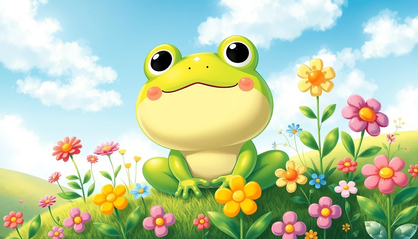 Keroppi Wallpaper