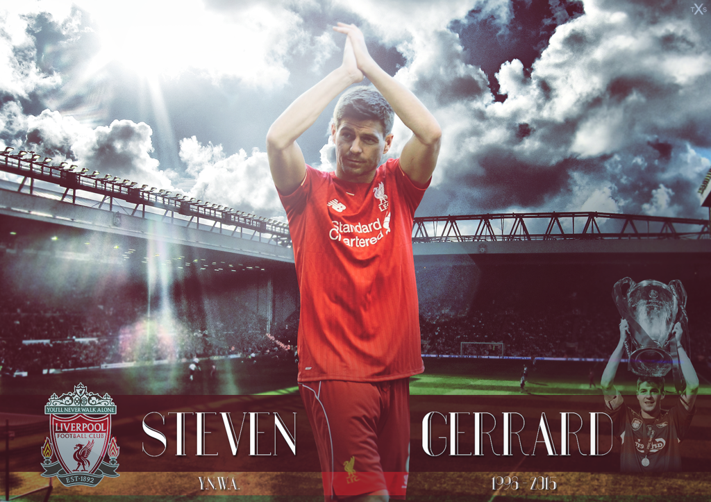Steven Gerrard Ynwa By Txsdesign