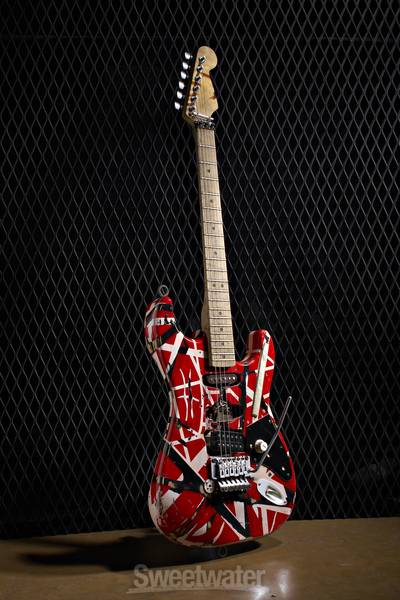 Evh Eddie Van Halen Frankenstein Replica Guitar Sweetwater