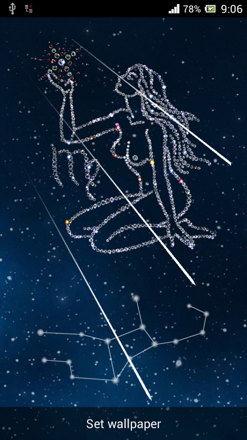 Zodiac Virgo Live Wallpaper Android Apps On Google Play