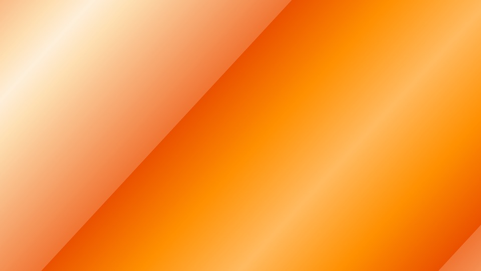 Orange 3d Background Image On
