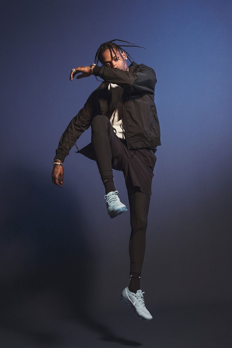 Travis Scott On His New Nike Air Vapormax Campaign Menswear
