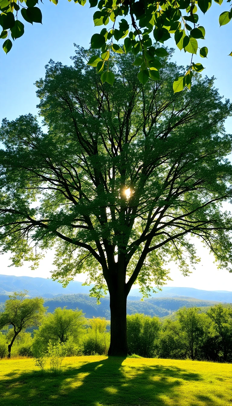 Tree Scene Wallpaper