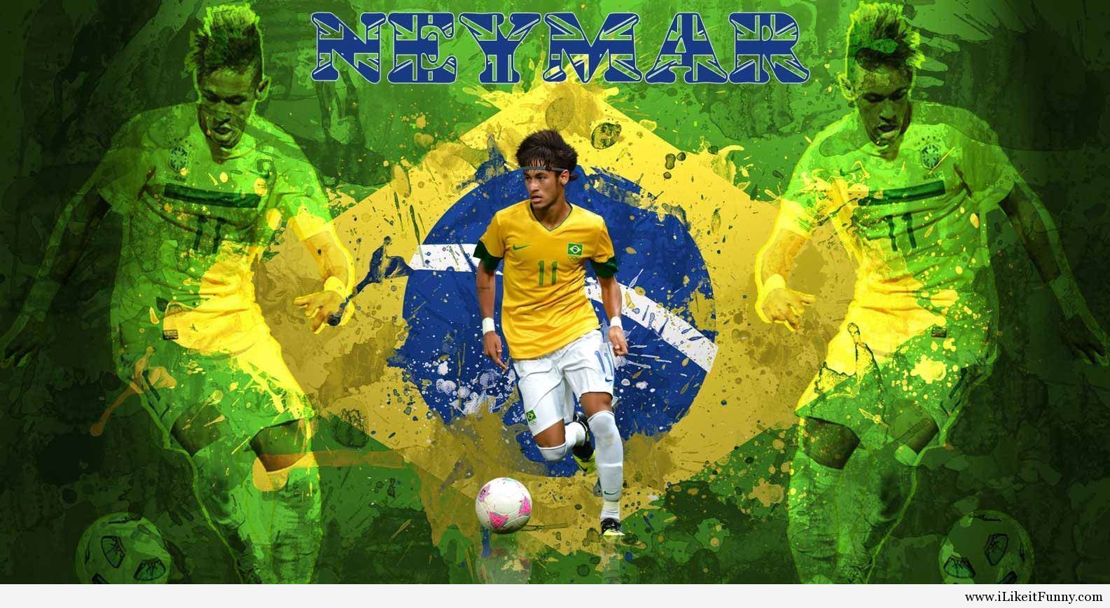 Neymar High Res Desktop Background Wallpaper HD Fifa Football