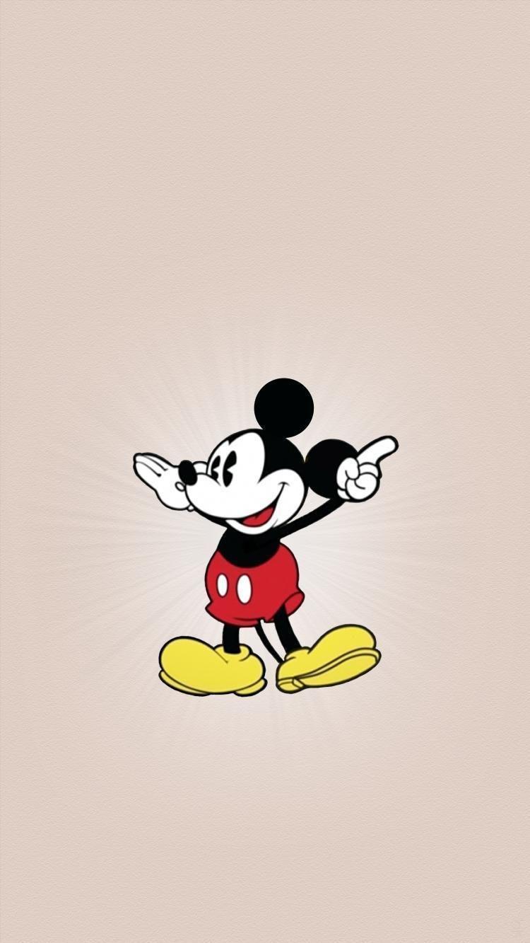 iPhone Cartoon Wallpaper Fondo De Pantalla Mickey